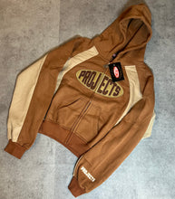 Load image into Gallery viewer, PROJECTS ZIP HOODIE CROPPED

